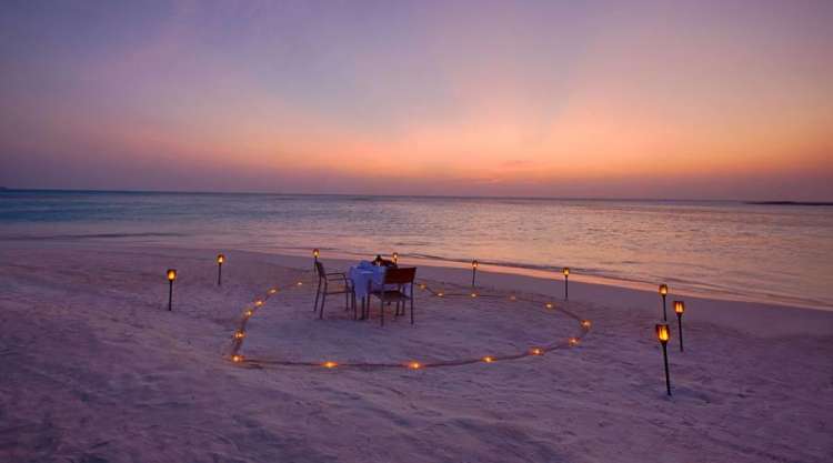 Cena sulla spiaggia